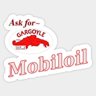 MobilOil Sticker